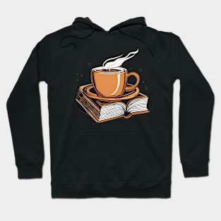 coffee and books Hoodie